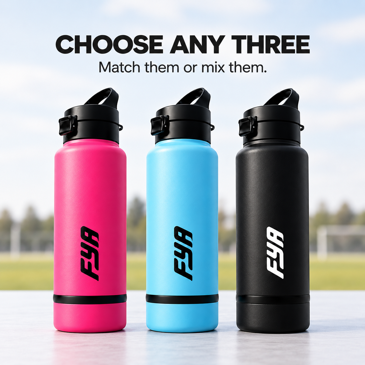 Official Weir Rose Bowl Dual-Fuel Bundle (3-Pack)