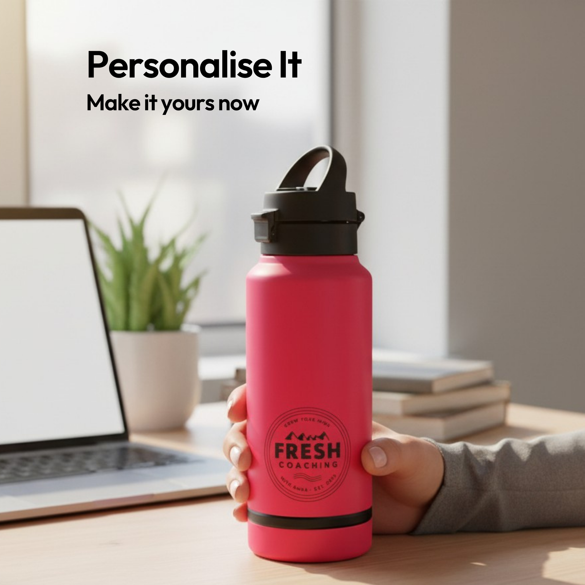 Dual-Fuel Bottle – Neon Flame