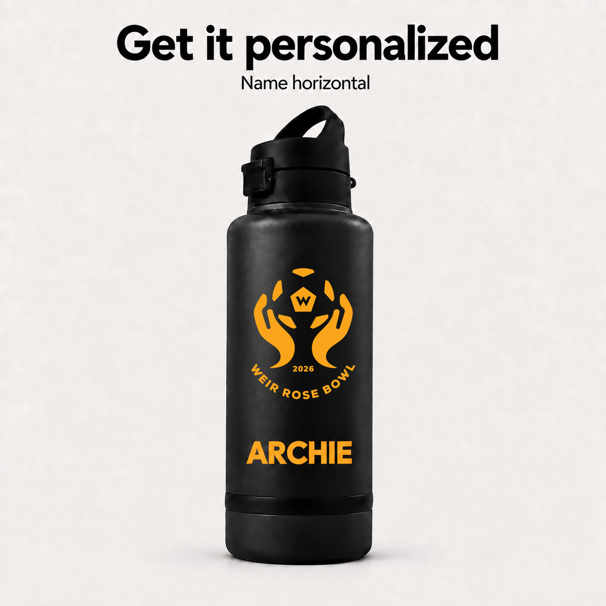 Official Weir Rose Bowl Dual-Fuel Bottle